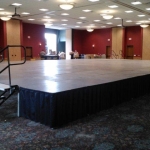 40ft x 60ft Stage Rental in Wisconsin Dells